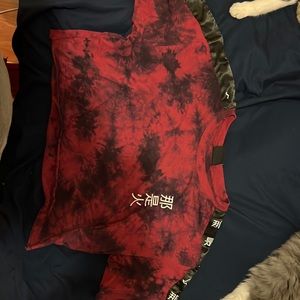 Red Dragon Crop Top